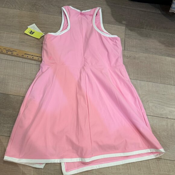 ALL IN MOTION WOMENS PINK WHITE TENNIS GOLF DRESS SKORT LARGE NEW - Picture 9 of 9